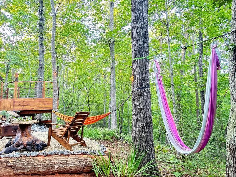Secluded Rv With Private Hot Tub Lejlighed Rutherfordton Eksteriør billede